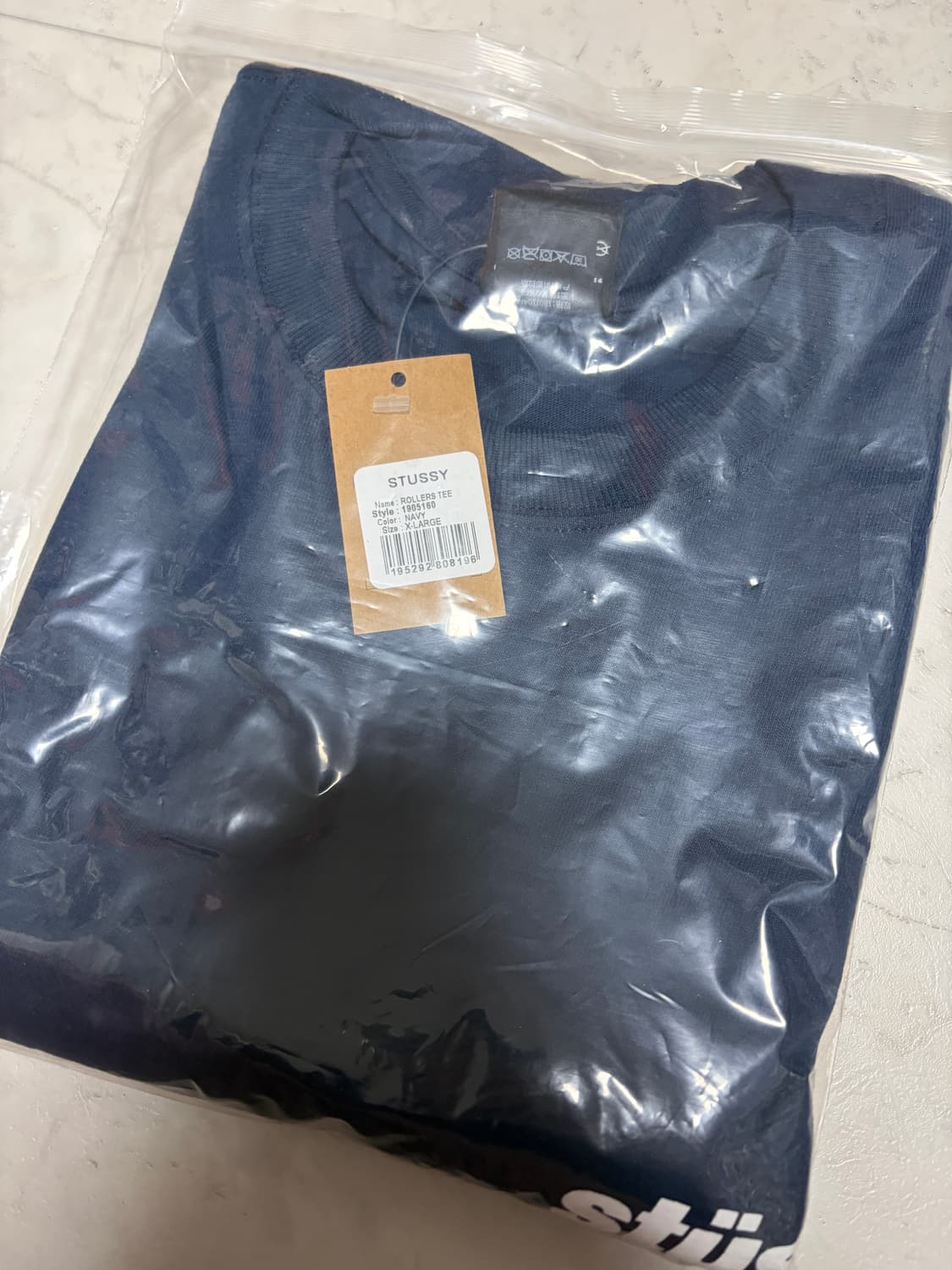 [XXL] 스투시 롤러스 티셔츠 네이비 상품이미지3