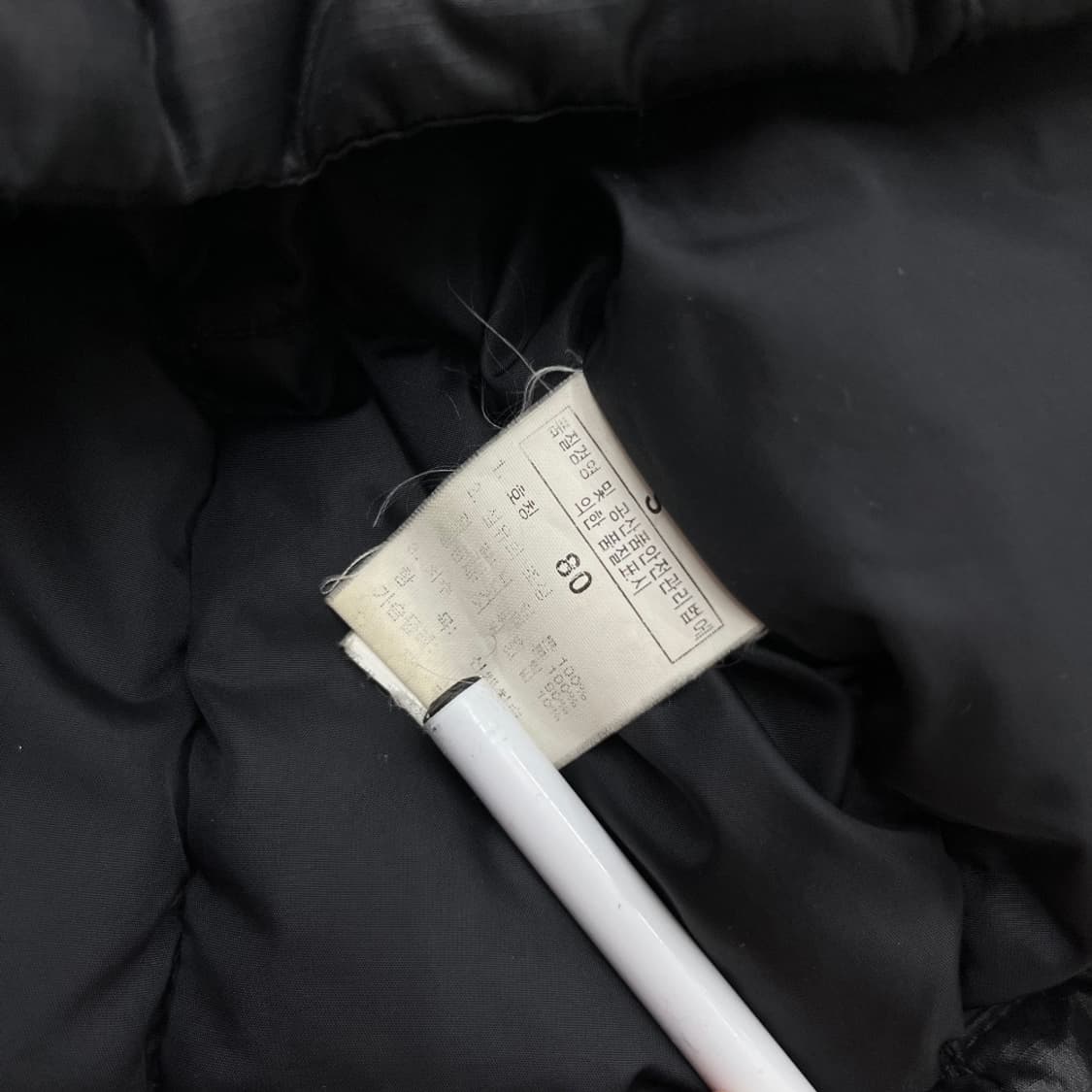 노스페이스 700 눕시 블랙 패딩조끼 80 ( 여성용 ) 상품이미지5