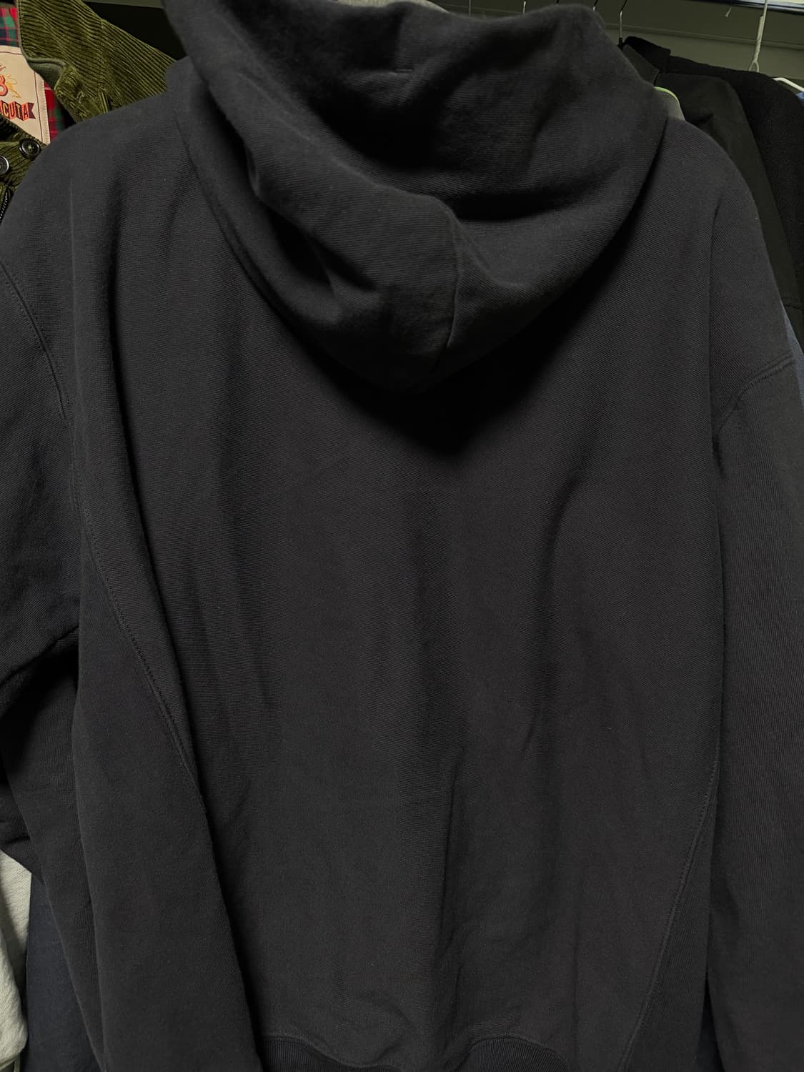 헤리티지플로스 후드 네이비 L 상품이미지3