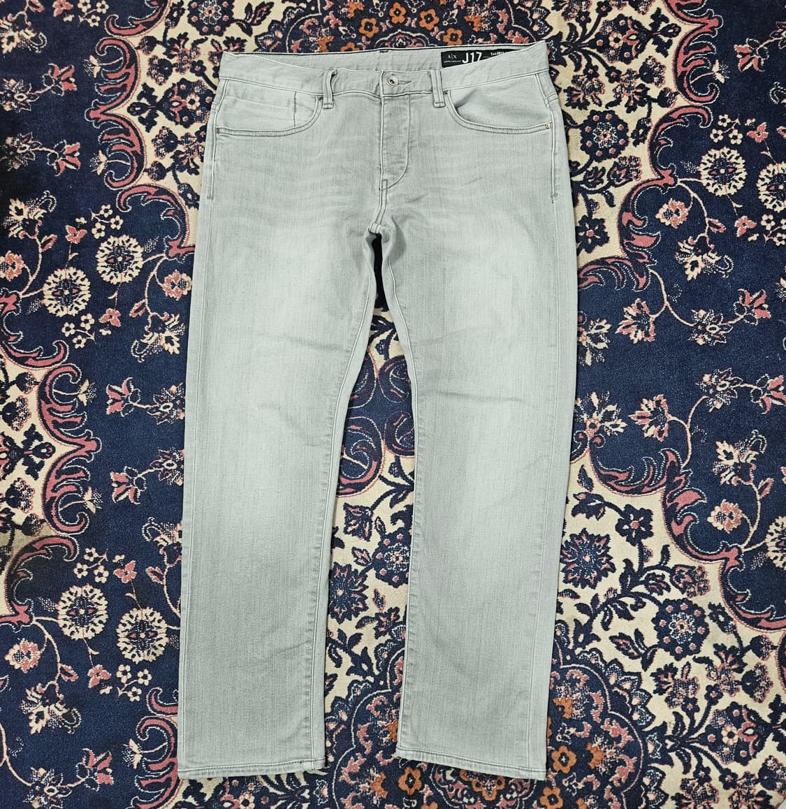 아르마니 익스체인지 라이트 그레이 데님 팬츠 상품이미지1