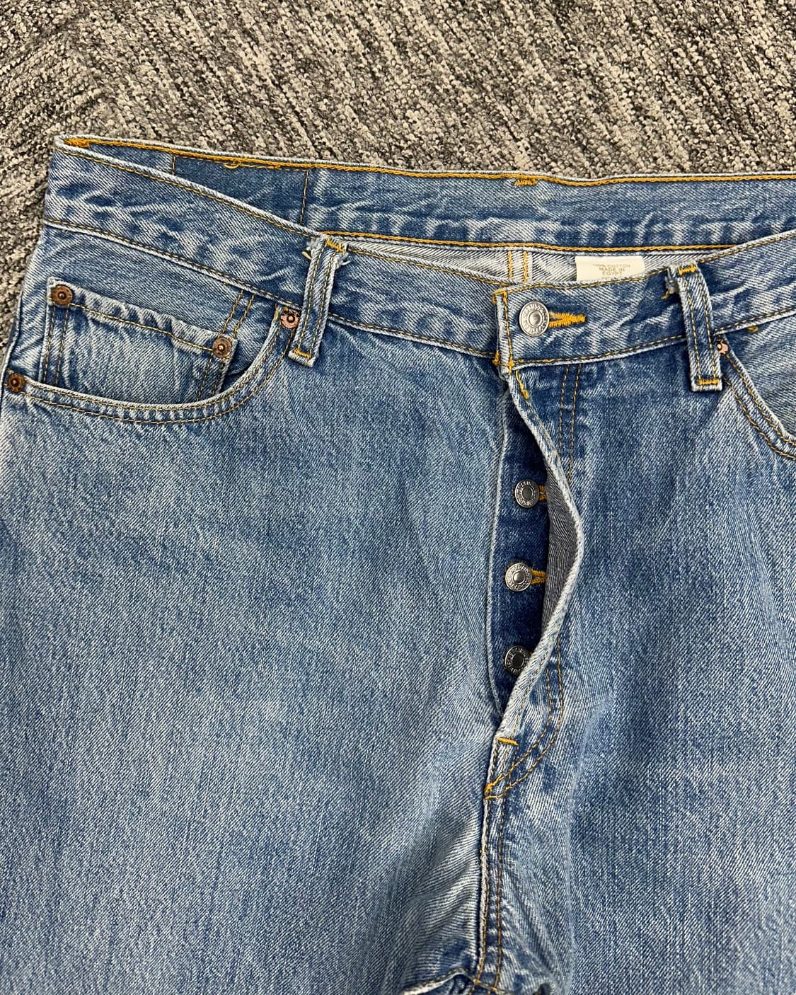 (허단45)00'S 리바이스 501 연청-M1774 상품이미지3