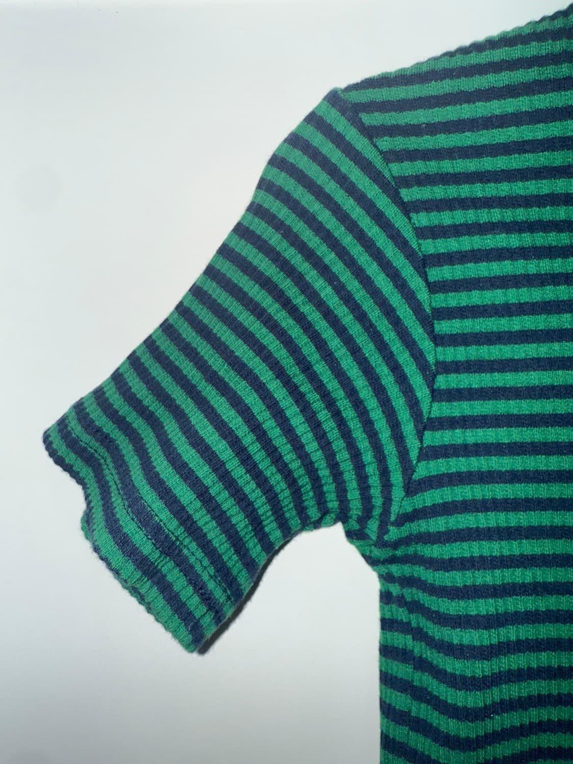 골지 스트라이프 반팔 티 상품이미지3