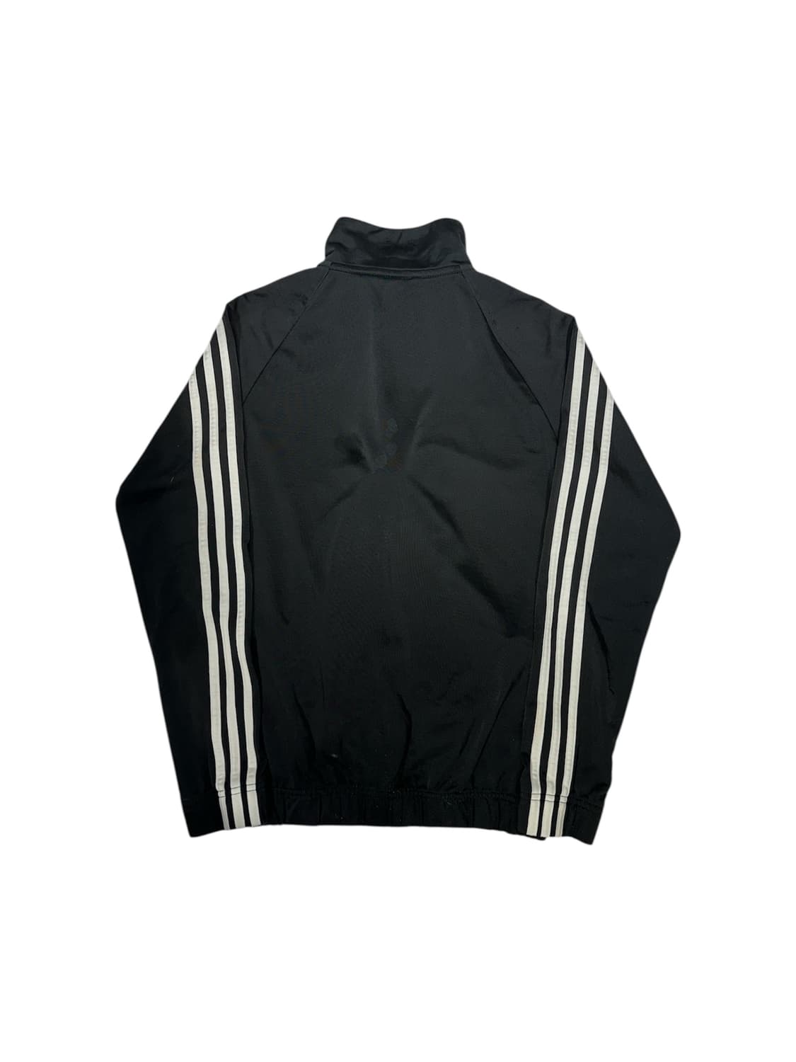 아디다스 블랙 화이트 삼선 스몰 로고 트랙탑 져지 M 상품이미지6