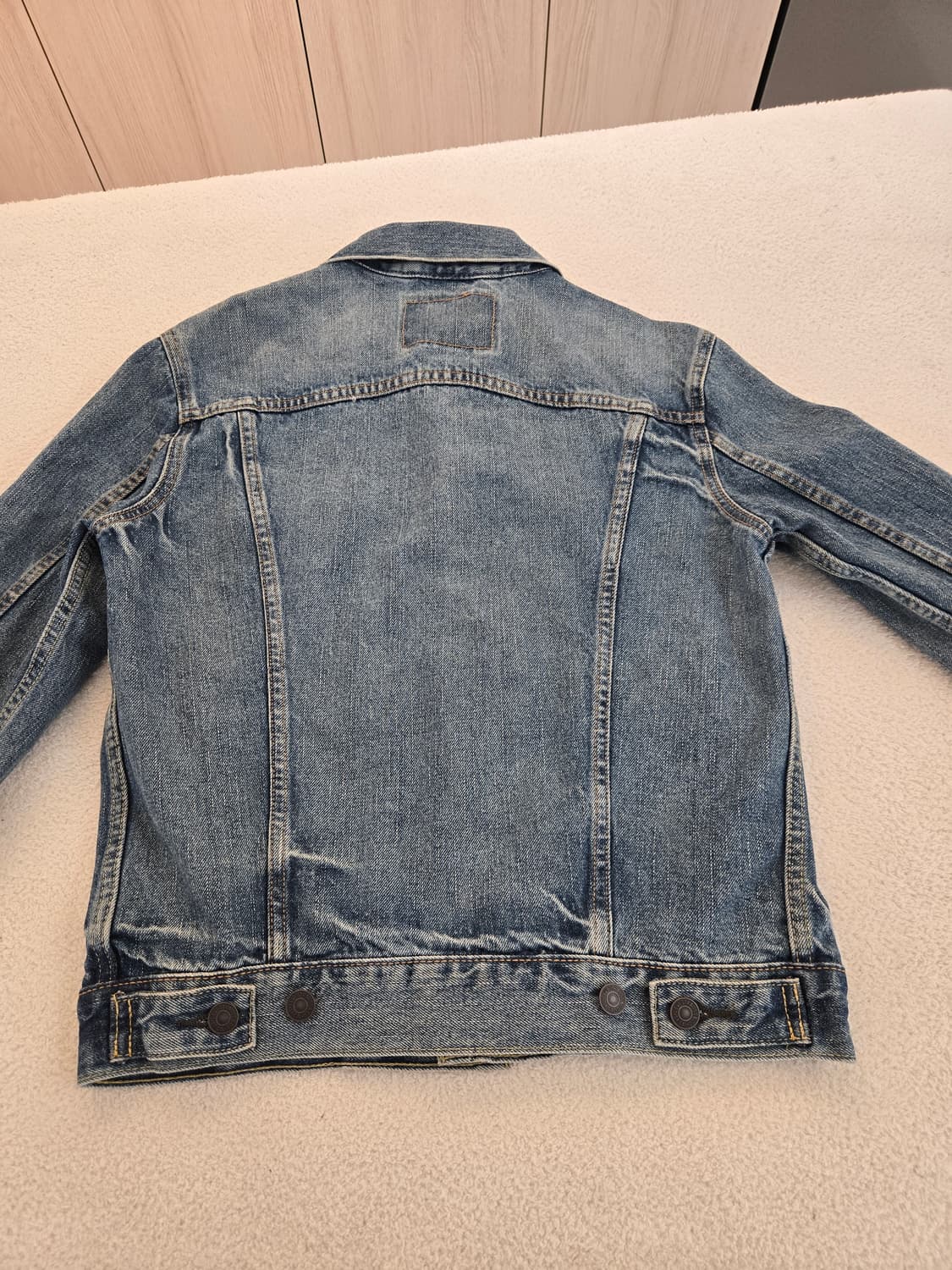 리바이스 데님 트러커 자켓 워싱잘된 청자켓 S 상품이미지7
