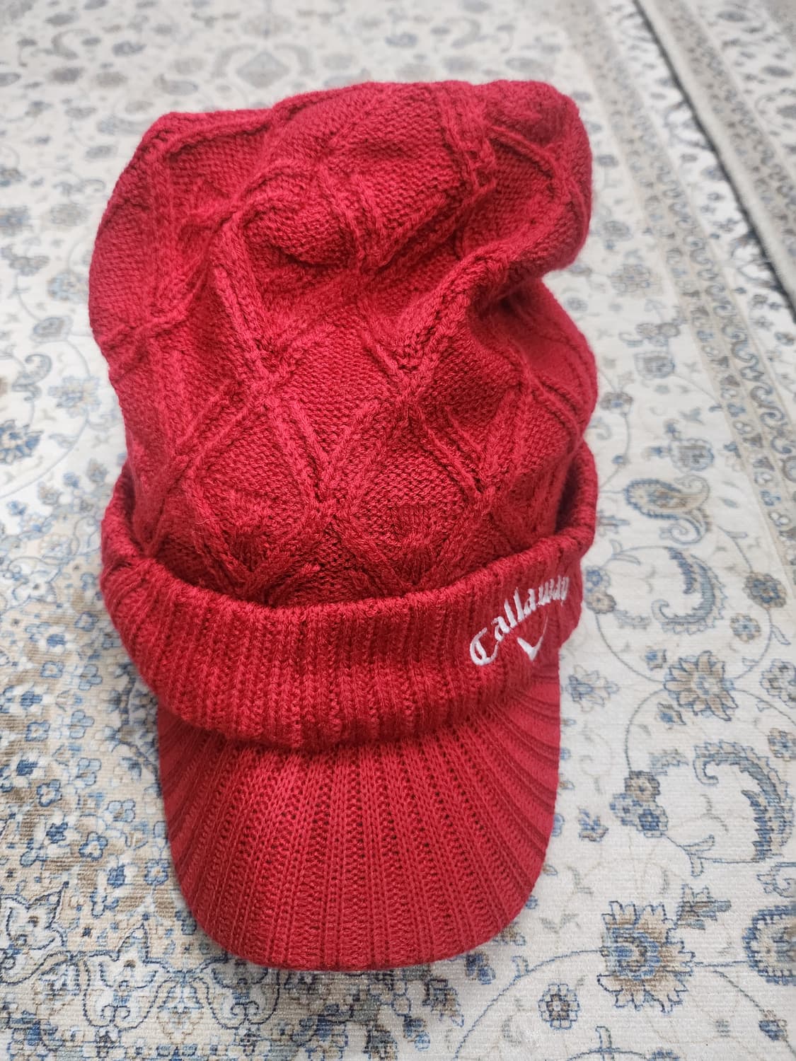 (새상품) 캘러웨이 니트 썬캡 모자 상품이미지1