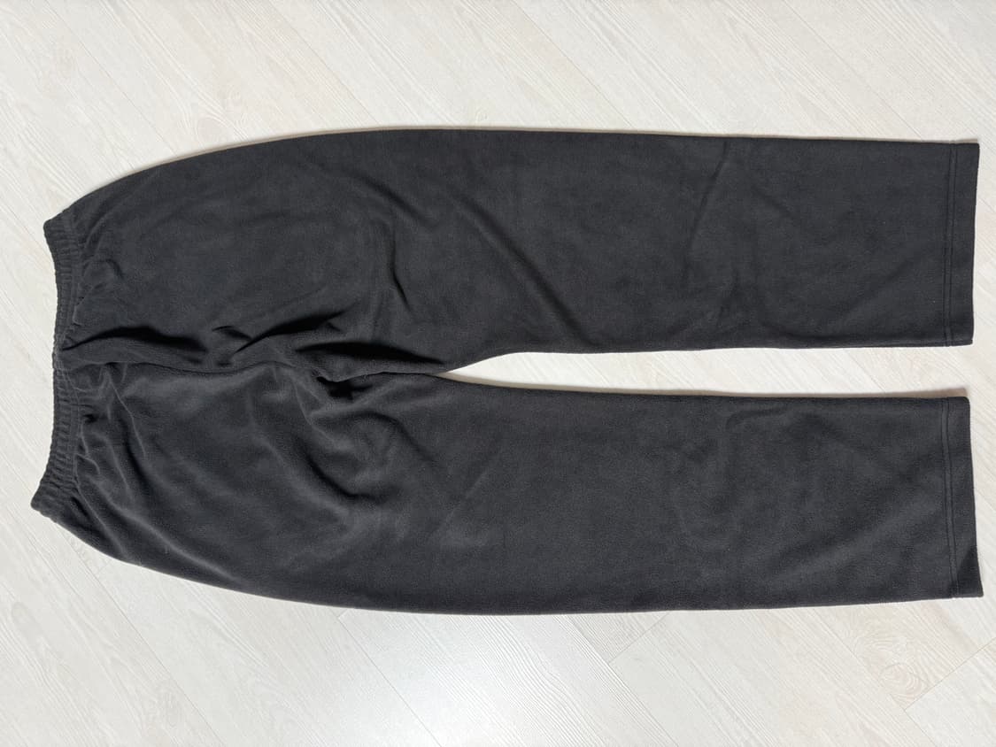 이지 플리스팬츠 블랙 m 상품이미지3