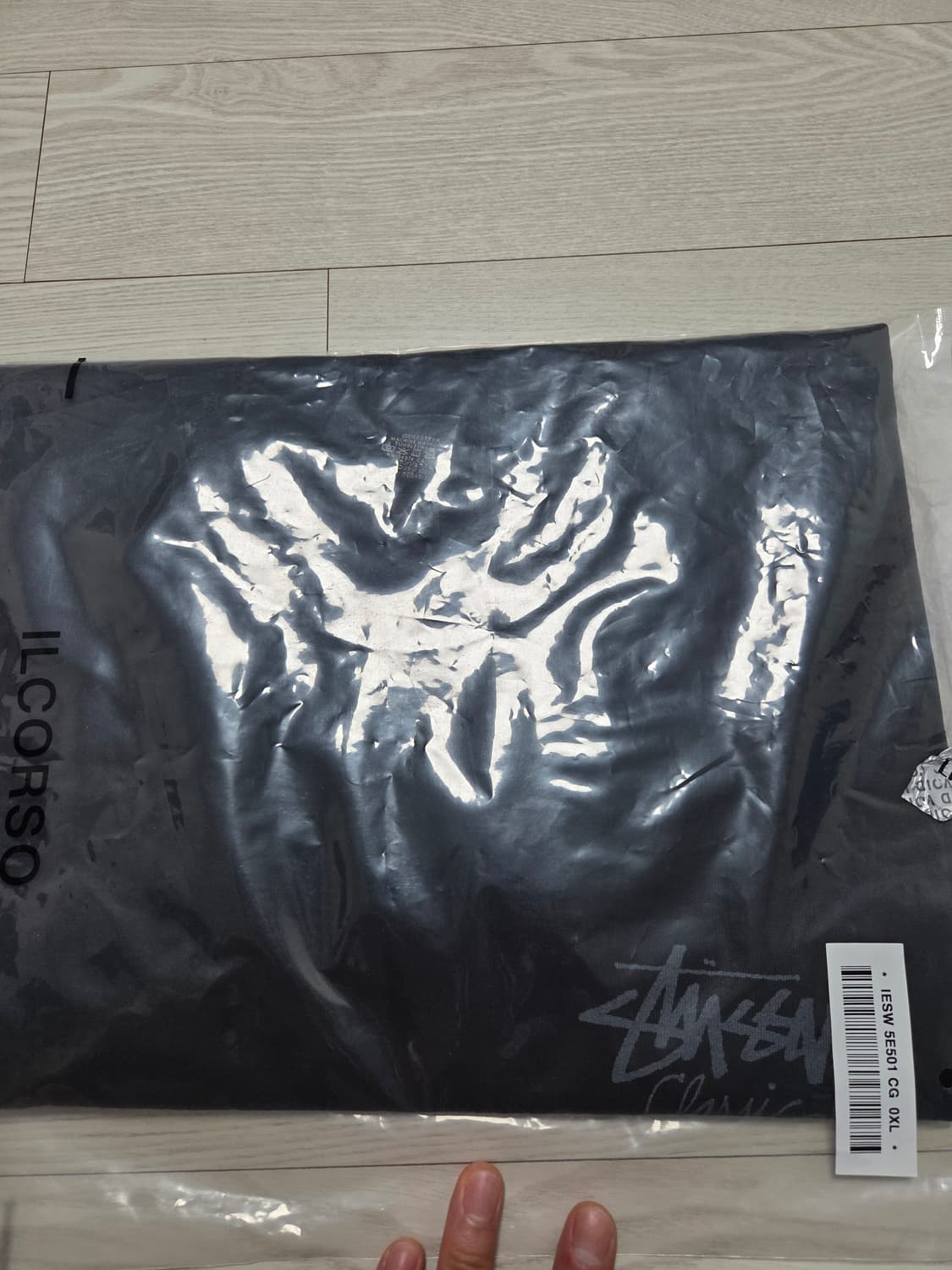 (XL)스투시 피그먼트 다이드클래식 블랙 상품이미지5