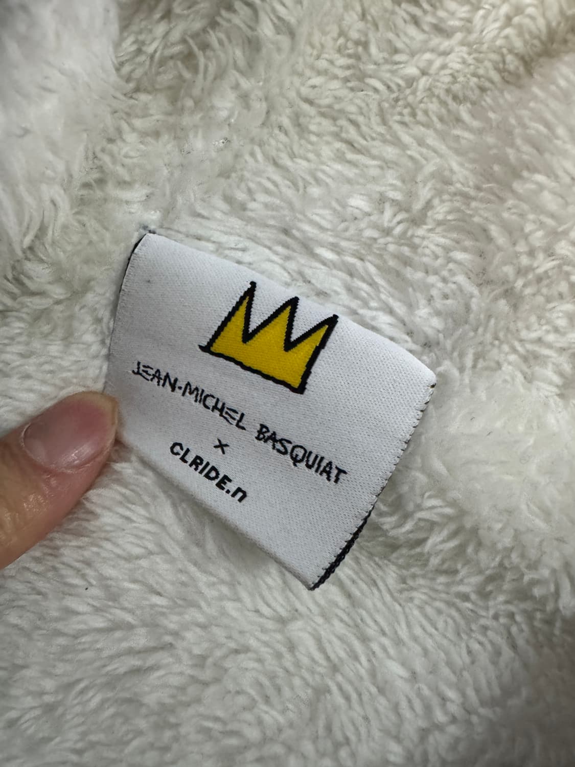 장미쉘바스키아 x 클라이드 앤 보아털 후드집업 L 상품이미지3