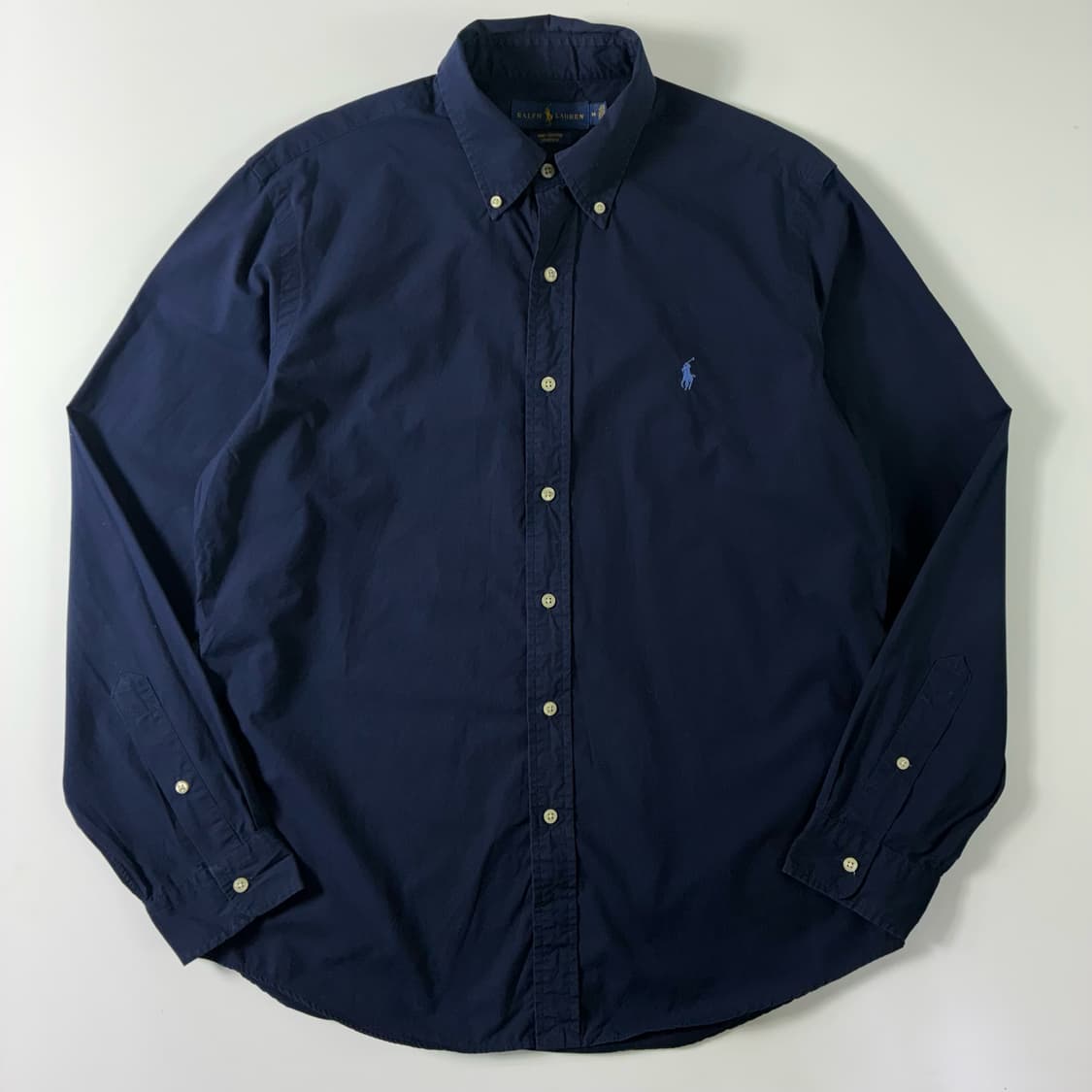 Polo  폴로 랄프로렌 자수 코튼 네이비 옥스퍼드 셔츠  상품이미지1