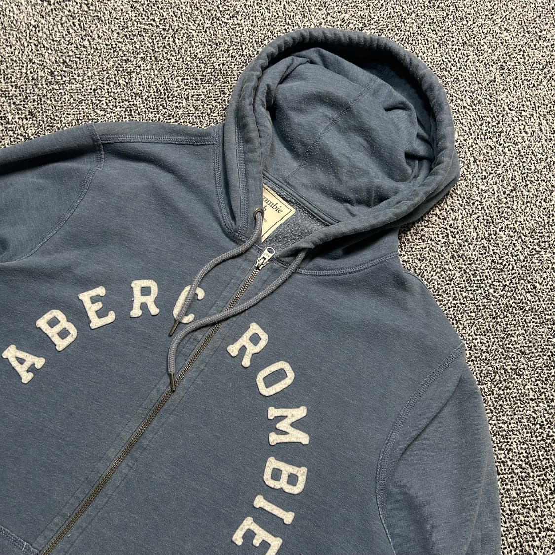 아베크롬비 스펠로고 Y2K 컬러 후드집업 상품이미지3