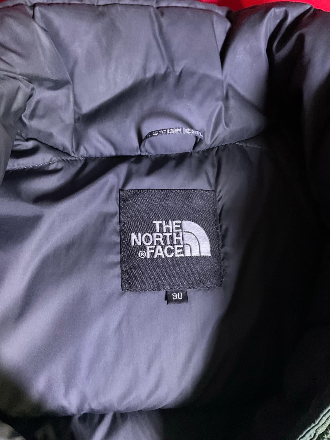 노스페이스 700 눕시 패딩 카키 S 상품이미지3