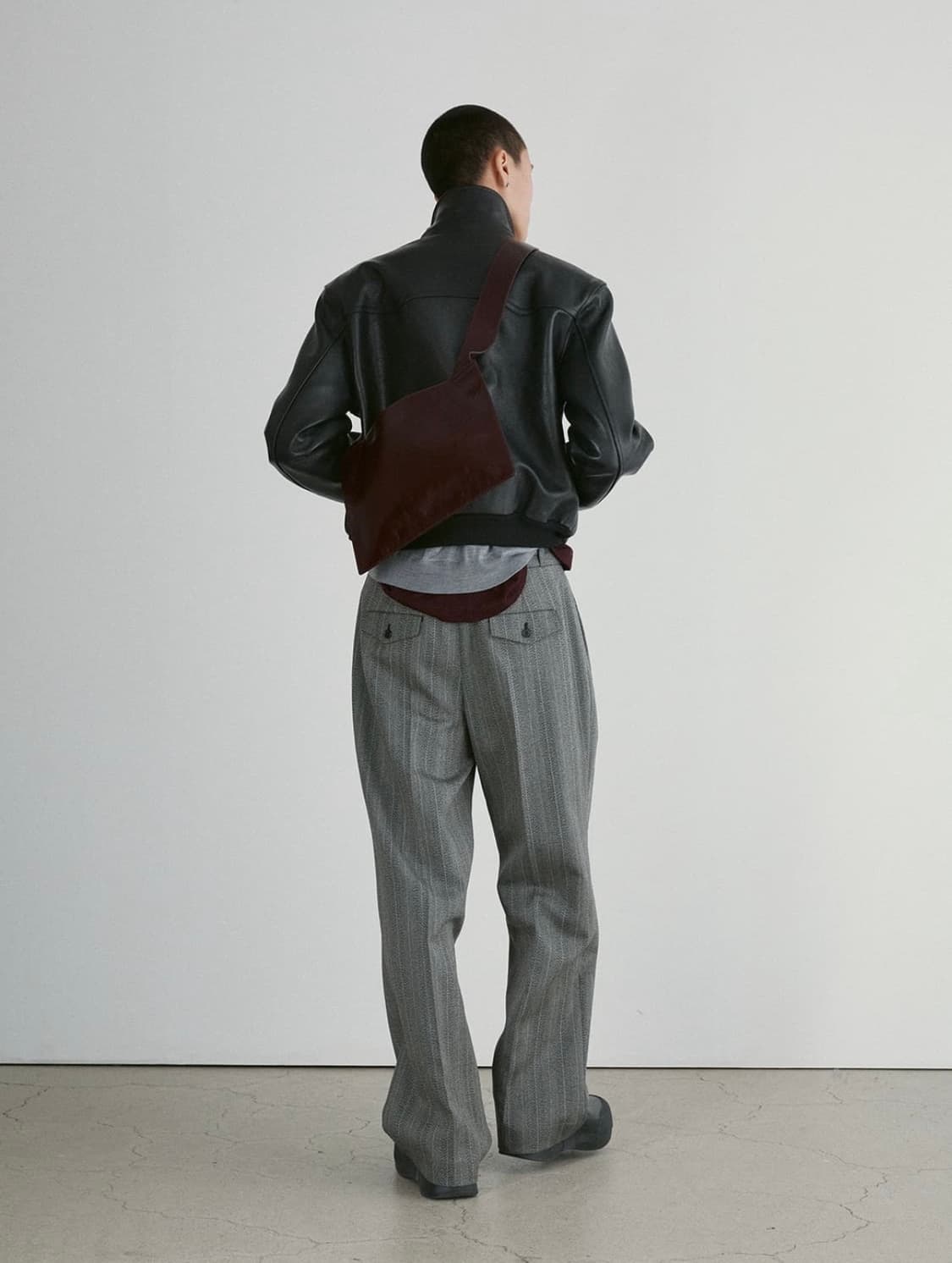 렉토 벤고트 레더 점퍼 가죽 자켓 L 상품이미지8