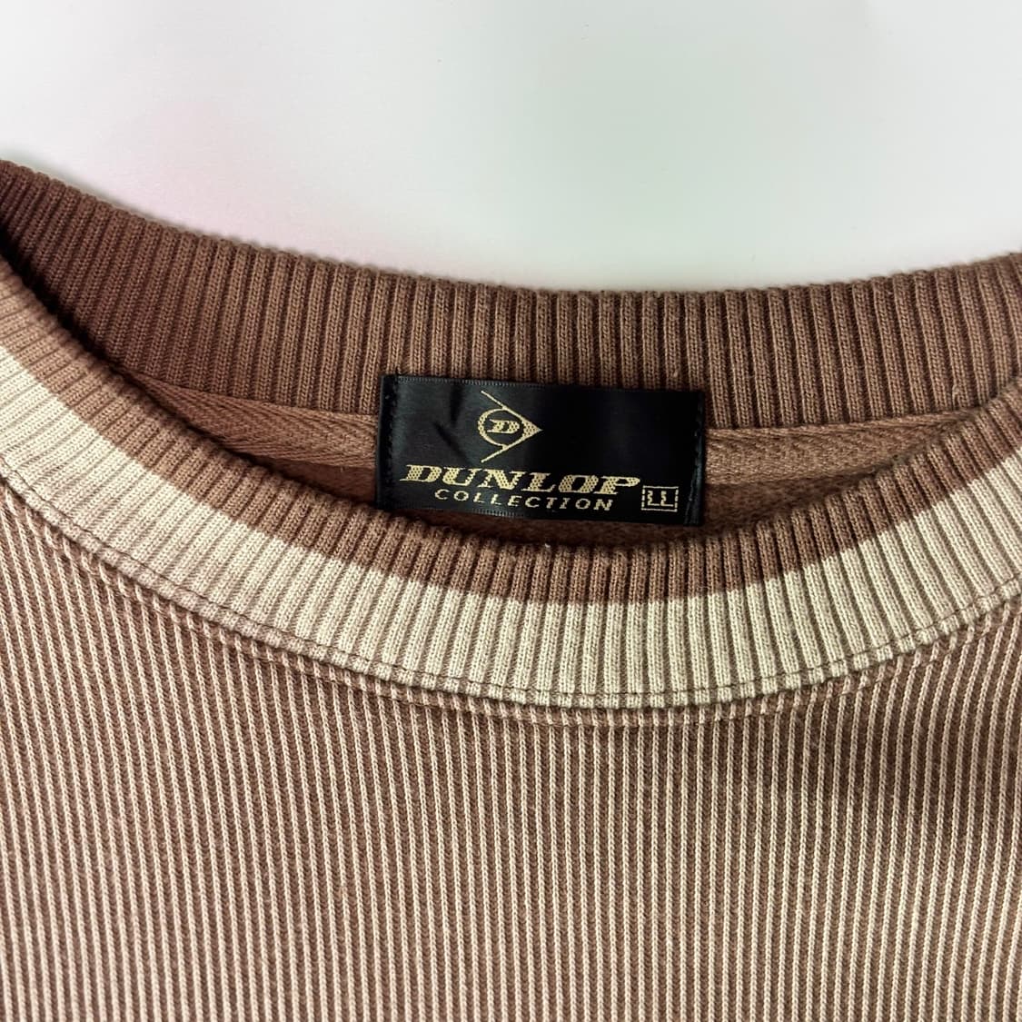 던롭 컬렉션 빈티지 립 텍스처 맨투맨 상품이미지3