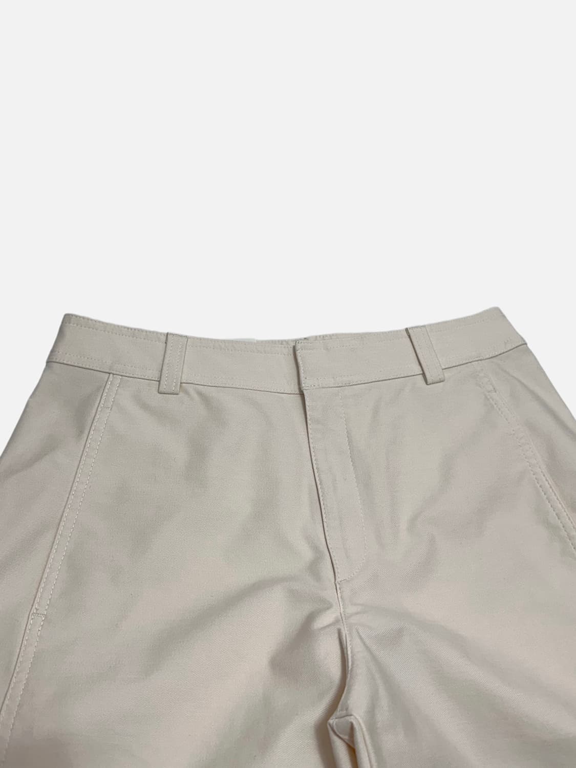 유니클로 저지 배럴 레그팬츠 오프화이트 상품이미지3