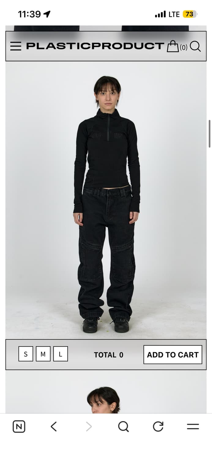 (M)플라스틱 프로덕트 리빌드 포켓 팬츠 상품이미지1