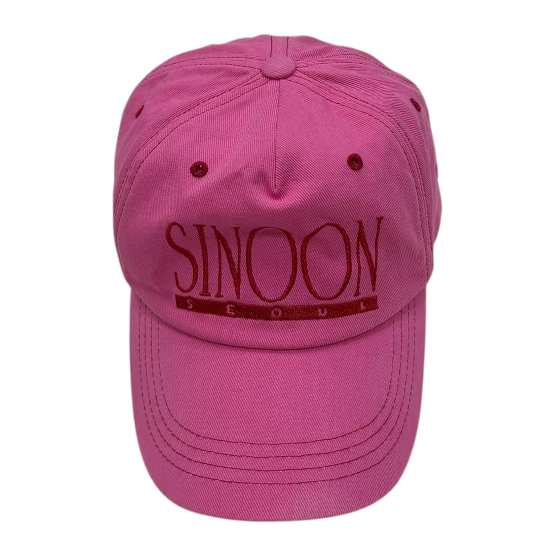 SINOON 시눈 볼캡 모자 핑크 상품이미지1