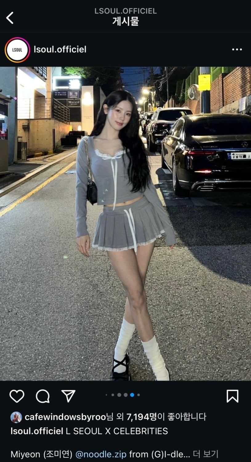 글로니 ciao 스커트 택달린 새상품 상품이미지5
