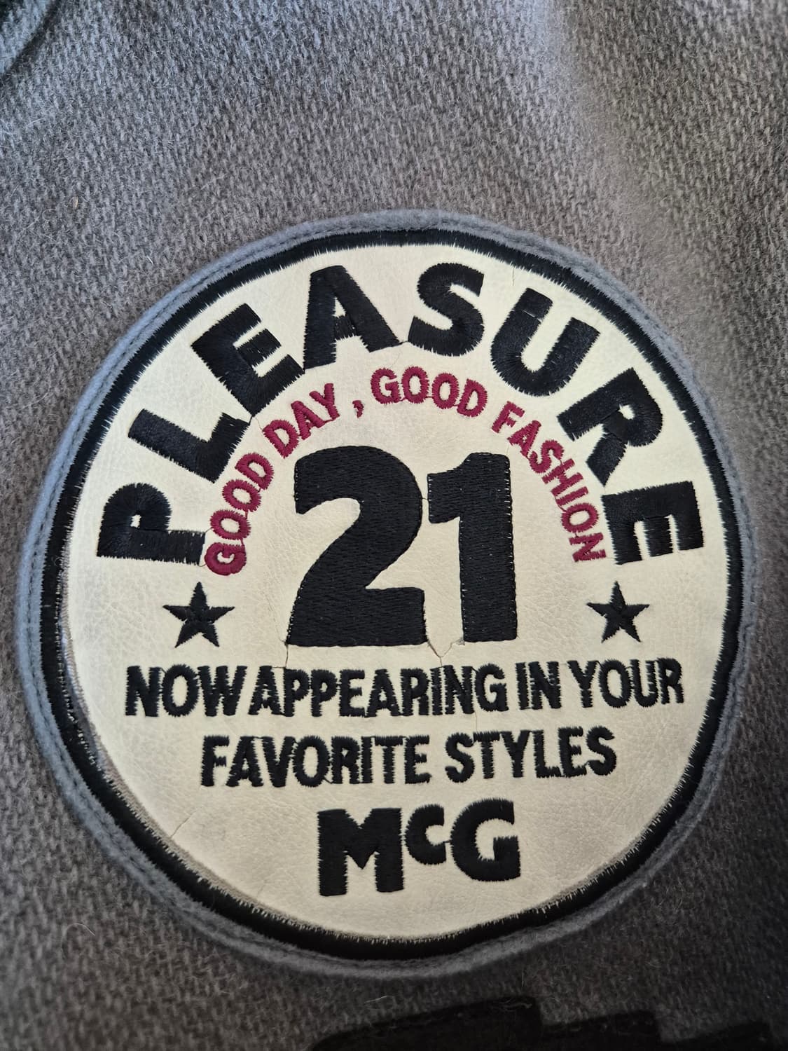 90s 맥그리거 나바호 레더 바시티 자켓 L 상품이미지4