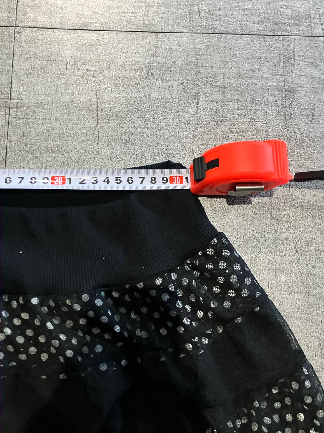 일본빈티지 Lazydaisy 달천깔페어리 라떼갸루 레이어드 도트스커트 상품이미지2