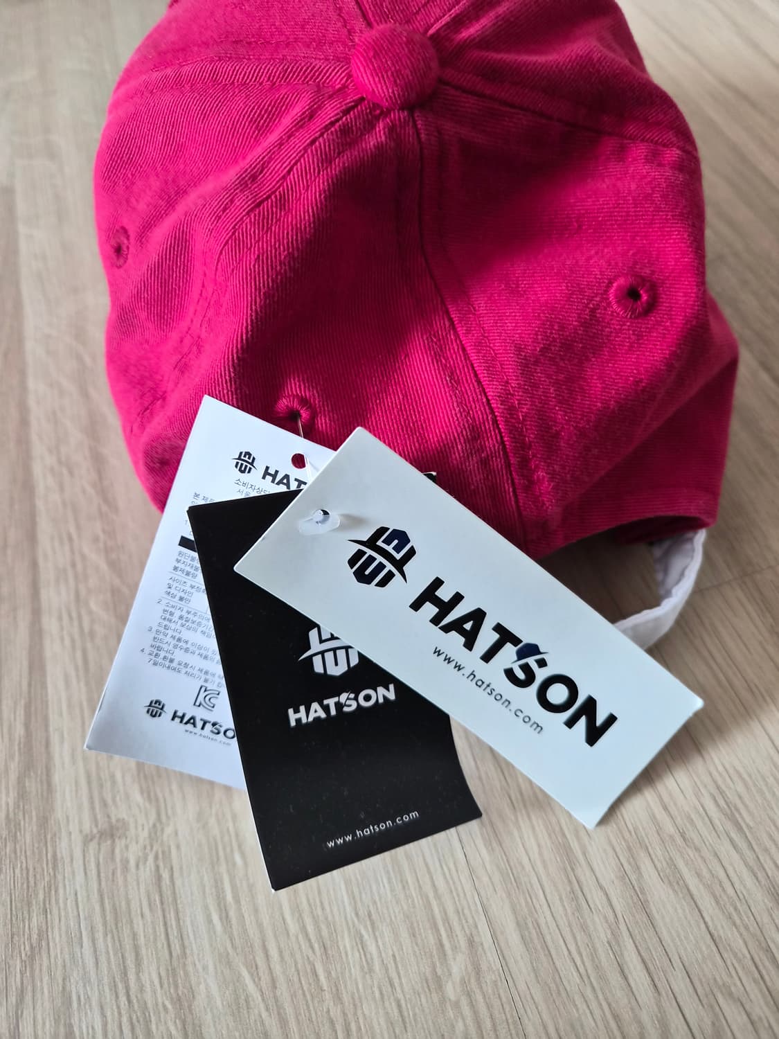 HATSON 햇츠온 상어 자수 볼캡 새상품 상품이미지4