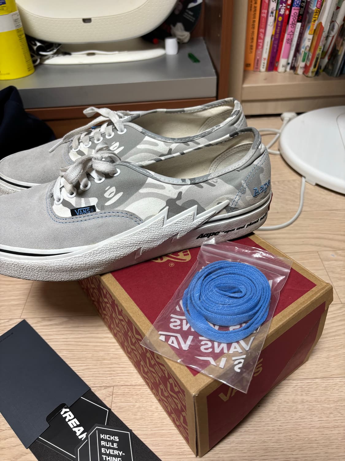 반스 에이프 어센틱 볼트 그레이 290 상품이미지3