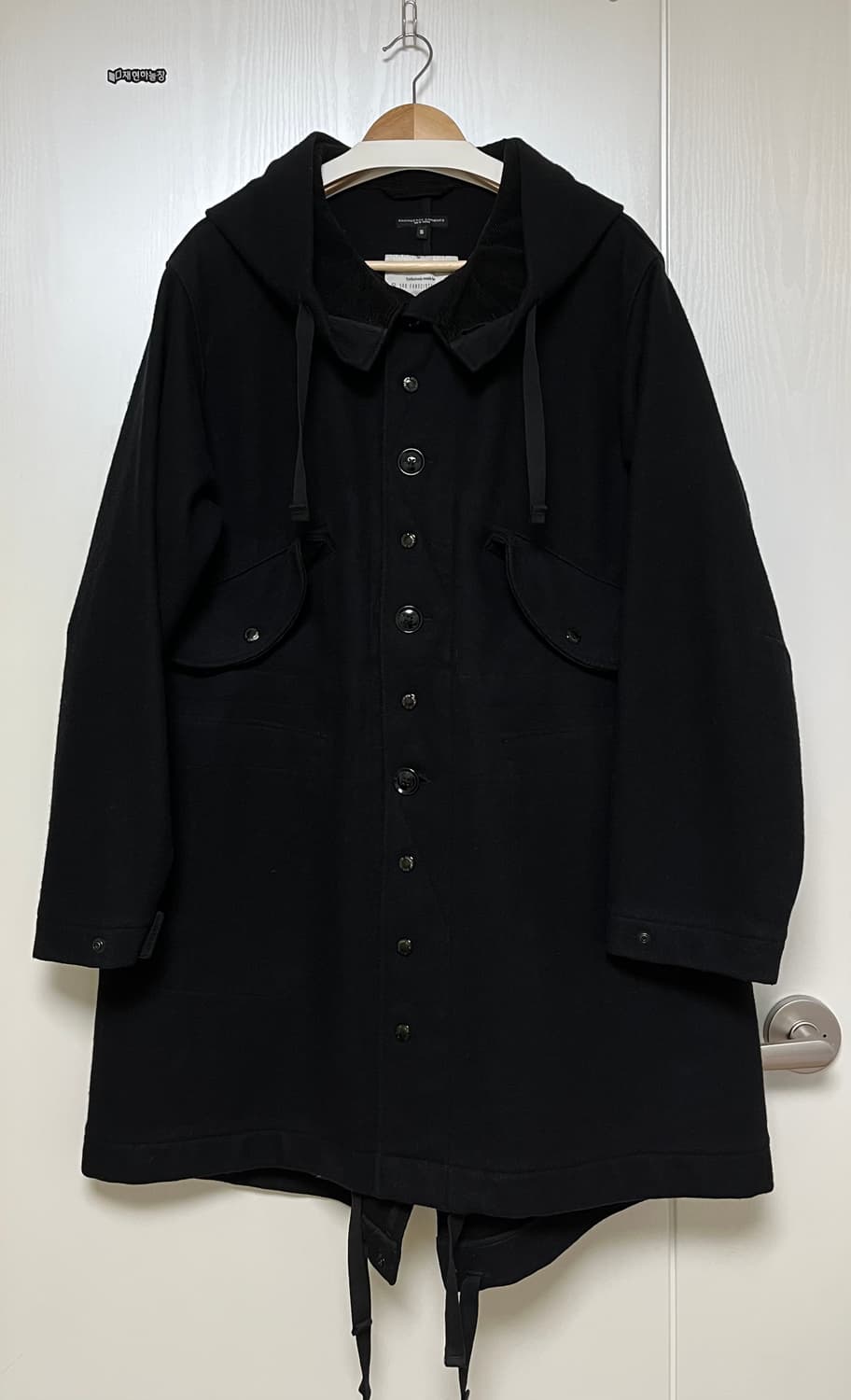 엔지니어드가먼츠 울멜튼 하이랜드 파카  / 블랙 / S (95–100) 상품이미지1