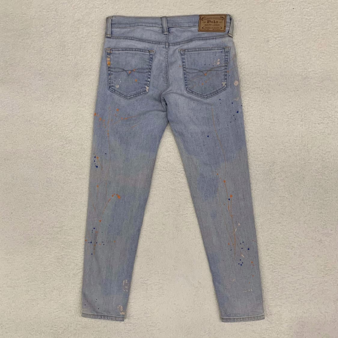 [26] 폴로 랄프로렌 톰킨스 스키니 크롭 데님팬츠 상품이미지1