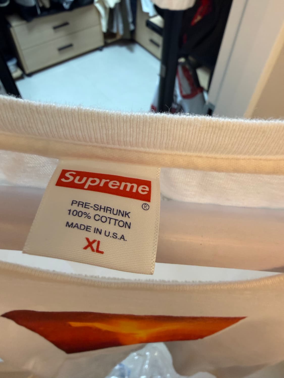 슈프림 피스 크라이스트 반팔 xl 상품이미지2