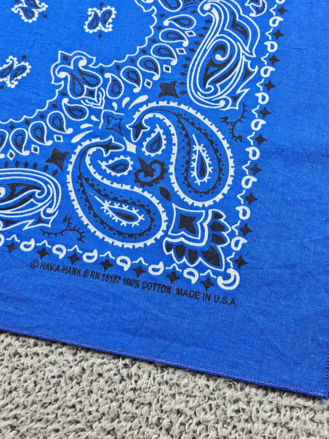 USA 페이즐리 로제트 반다나 ( 55X55 ) / 11719 상품이미지4