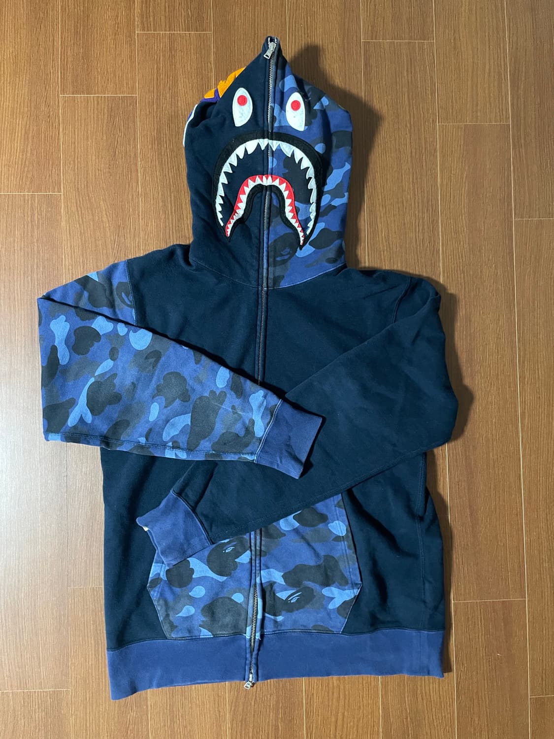 베이프 청계 반카모 후드집업 XL 상품이미지1