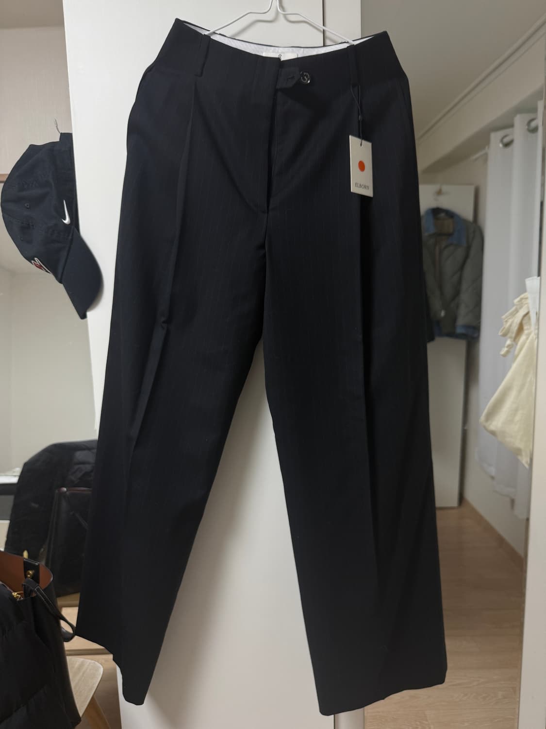 엘보른 Exclusive Premium Wool 슬랙스 32 새상품 상품이미지1