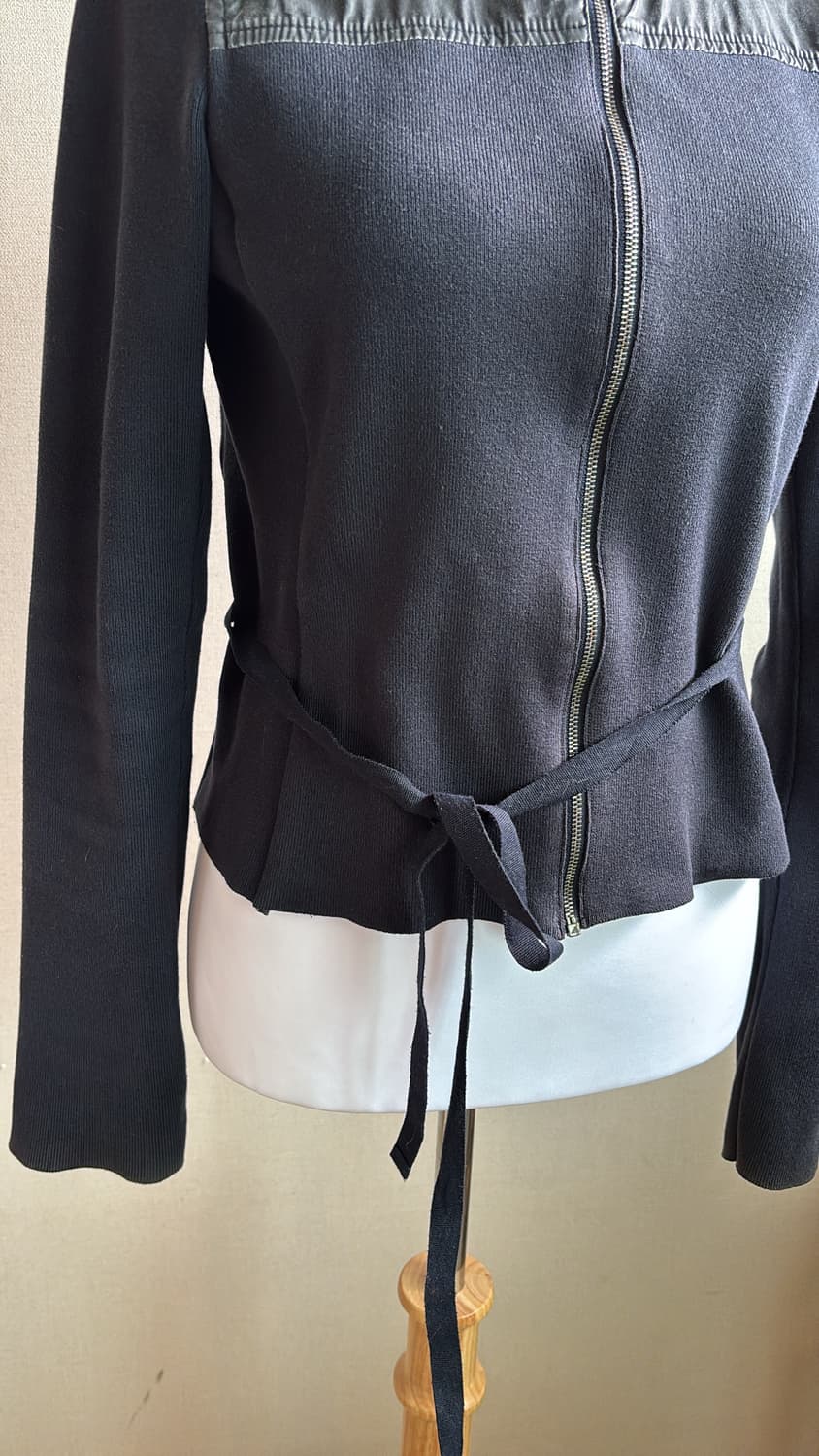 Crop Knitted Hoodie 상품이미지3