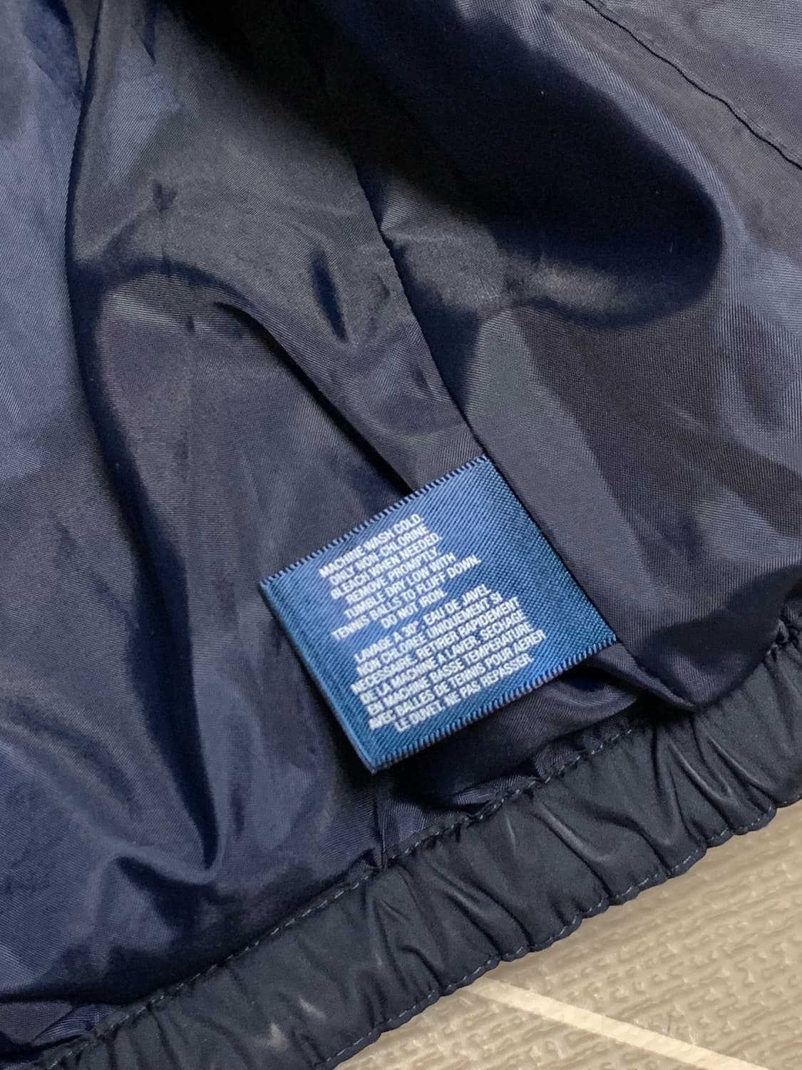 폴로 빅포니 패딩 네이비 상품이미지6