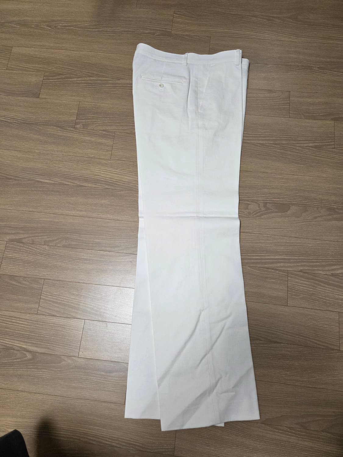 노맨틱 로고 워싱 코튼 치노 팬츠 아이보리 상품이미지9