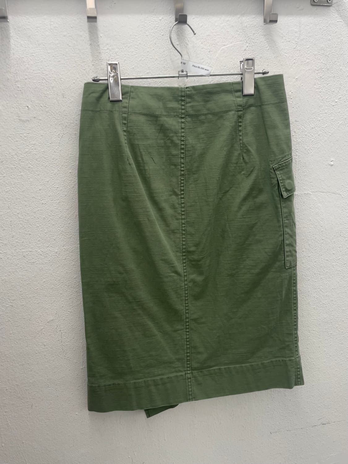 포켓 미디 스커트  상품이미지4