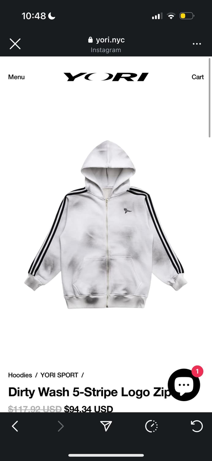 Yori sports hoodie L 상품이미지1