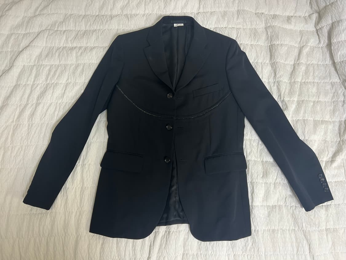 Homme Deux 2018 split panel blazer 상품이미지1