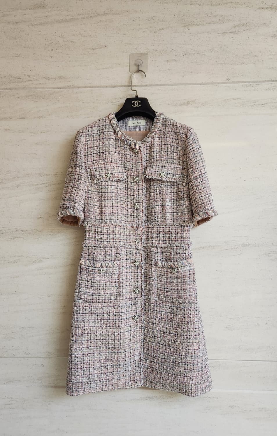 마인 트위드 미니원피스 상품이미지7