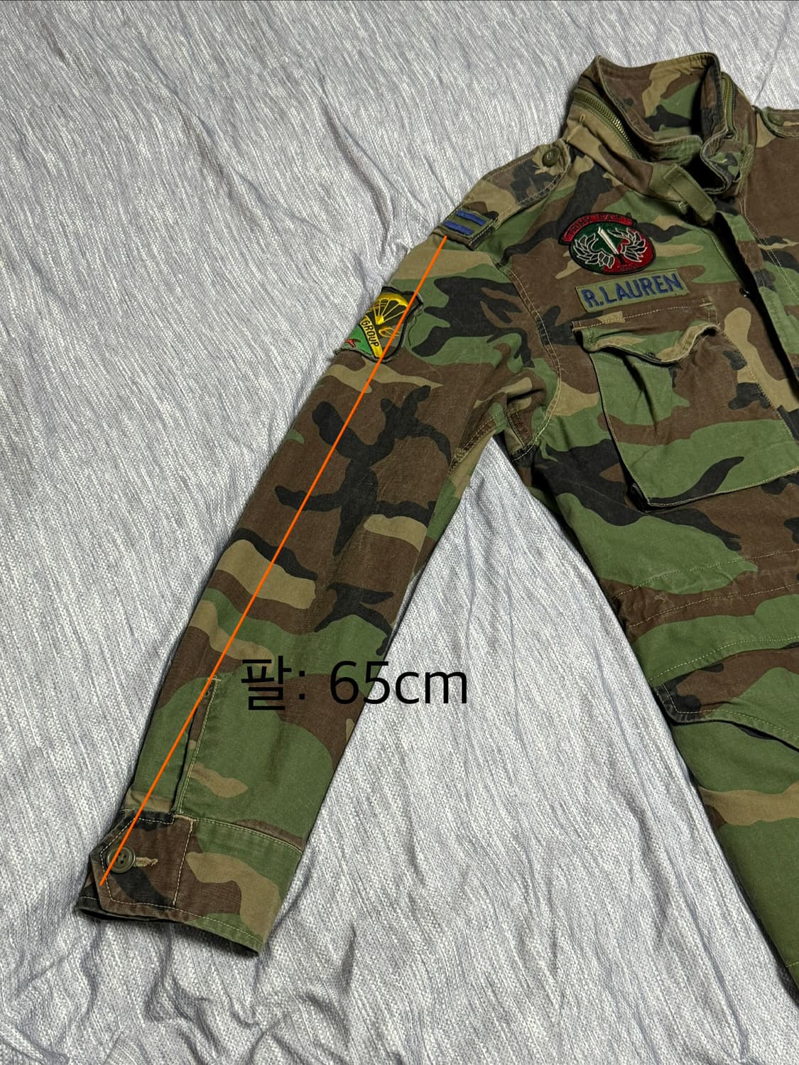 폴로 랄프로렌 카모 M65 야상 상품이미지2