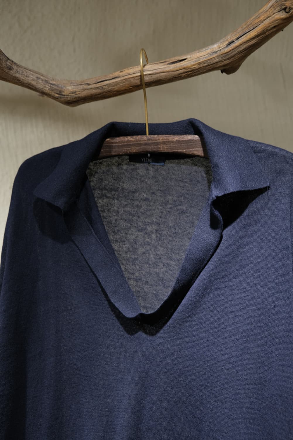일레브 Yleve 25ss 린넨 코튼 스키퍼 navy 상품이미지5