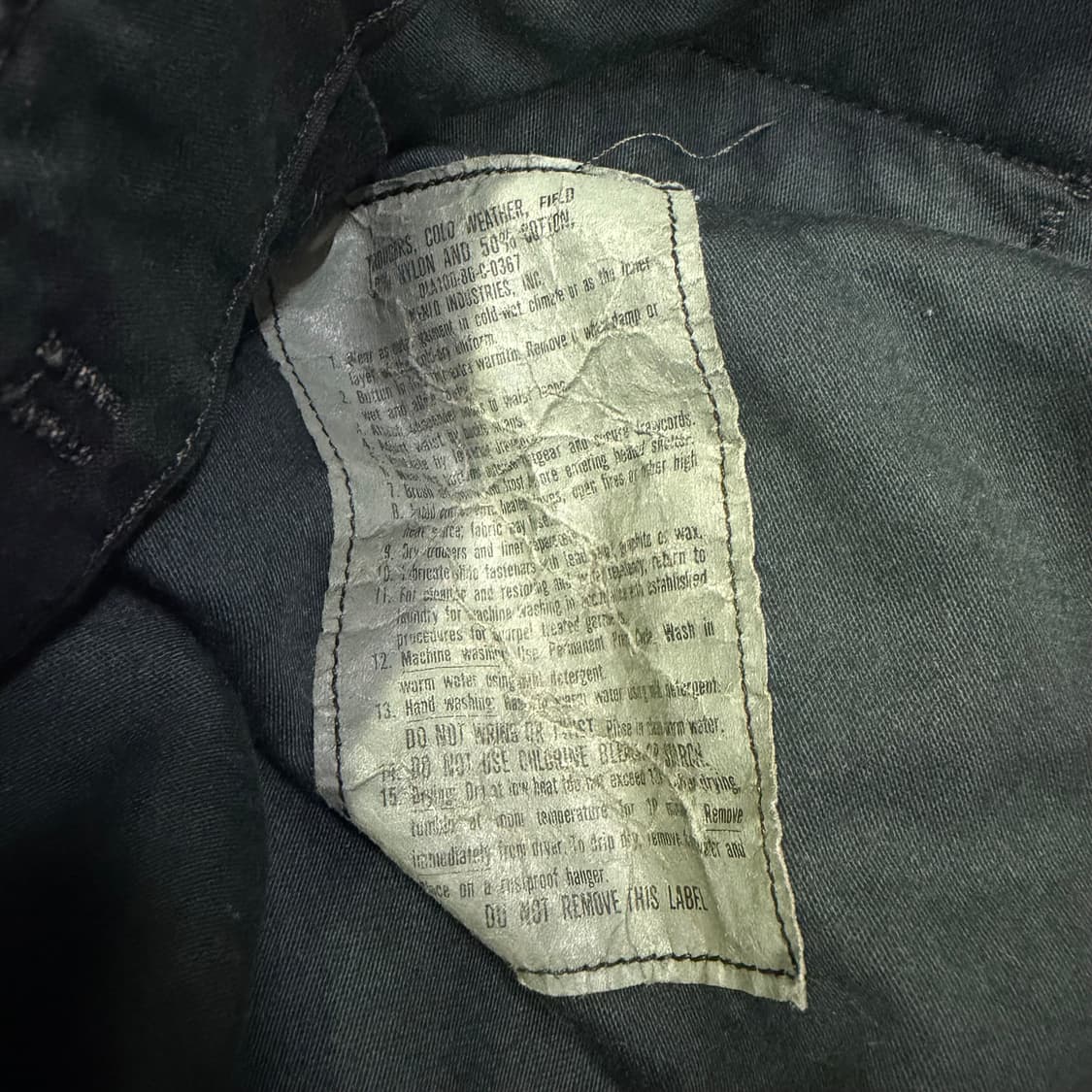 80s US ARMY M65 CARGO PANTS 상품이미지3