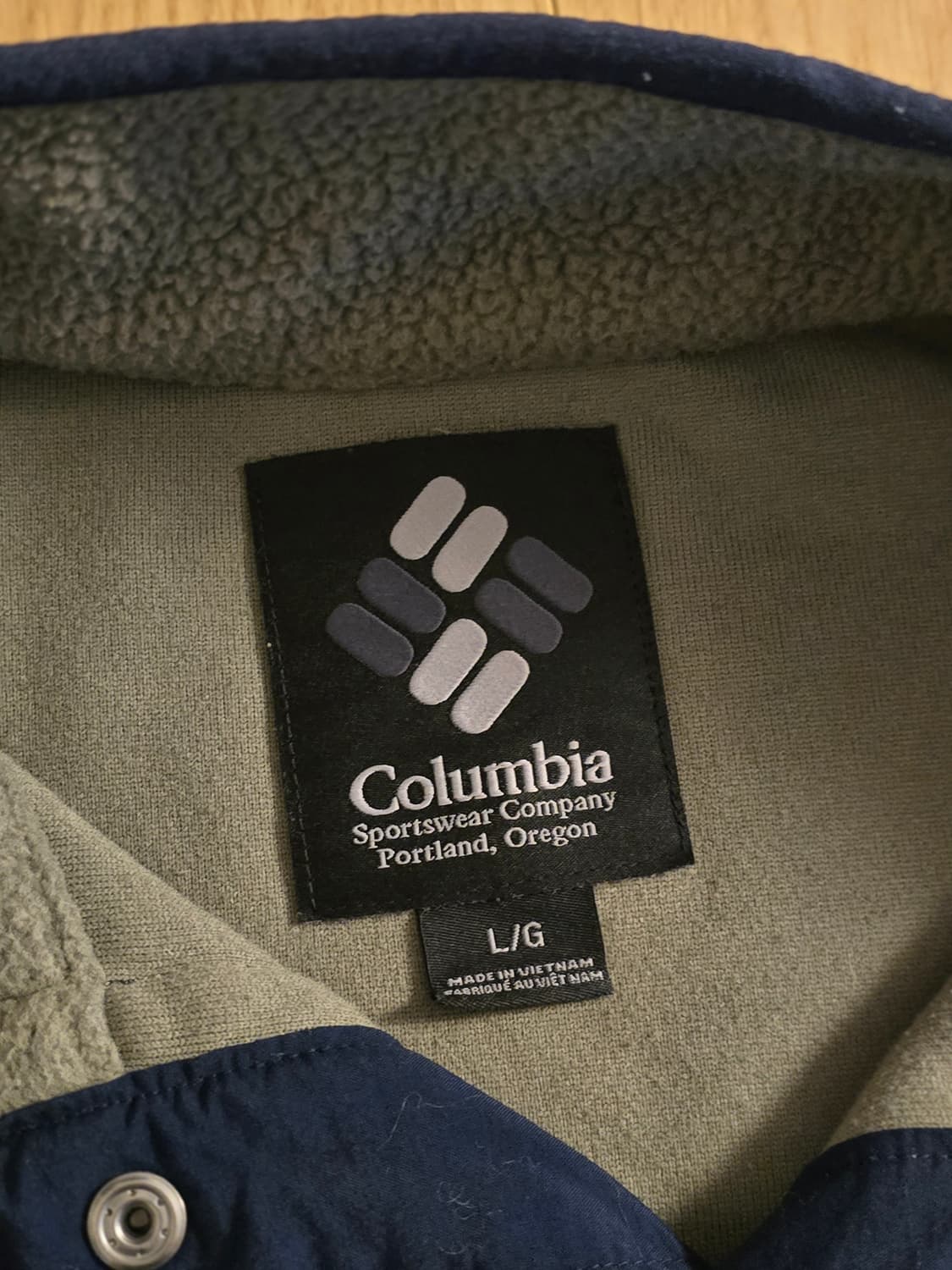 Columbia 컬럼비아 스냅 신칠라 플리스 반집업 L 상품이미지3
