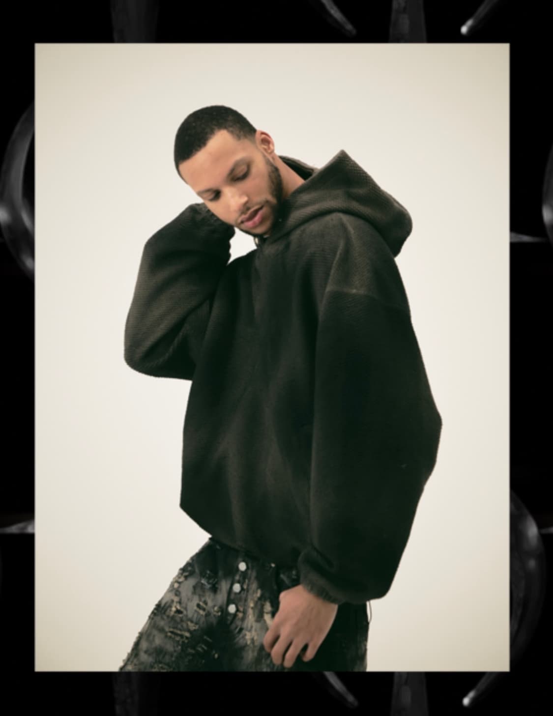 떠그클럽 Terry Spray 후디 후드티 -3size- 미착용 새상품 상품이미지4