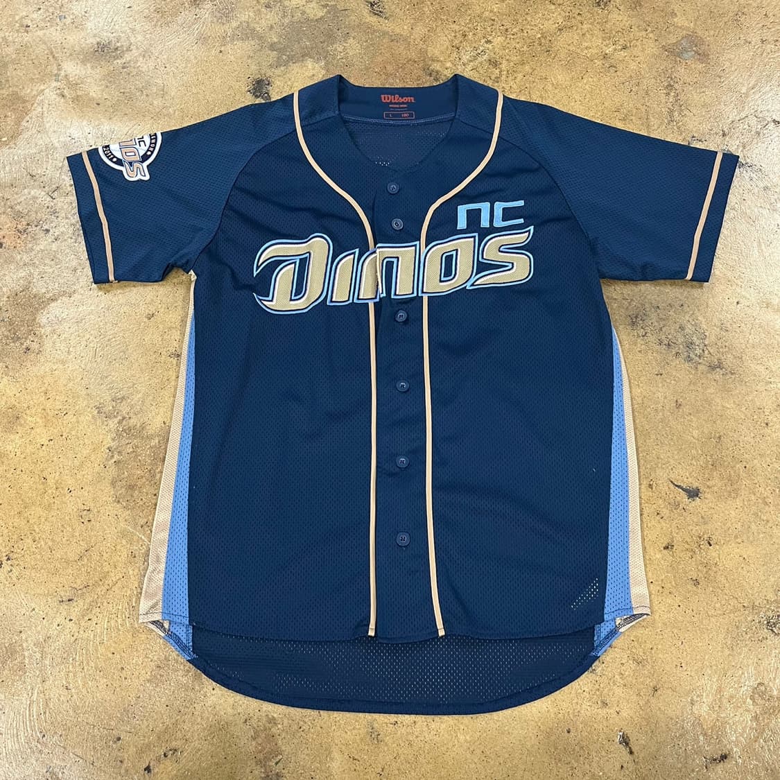 [L] 윌슨 NC 다이노스 야구 유니폼 네이비 b19 상품이미지2