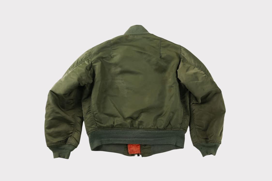 [S] 80's 알파인더스트리 MA-1 플라이트 자켓 상품이미지8