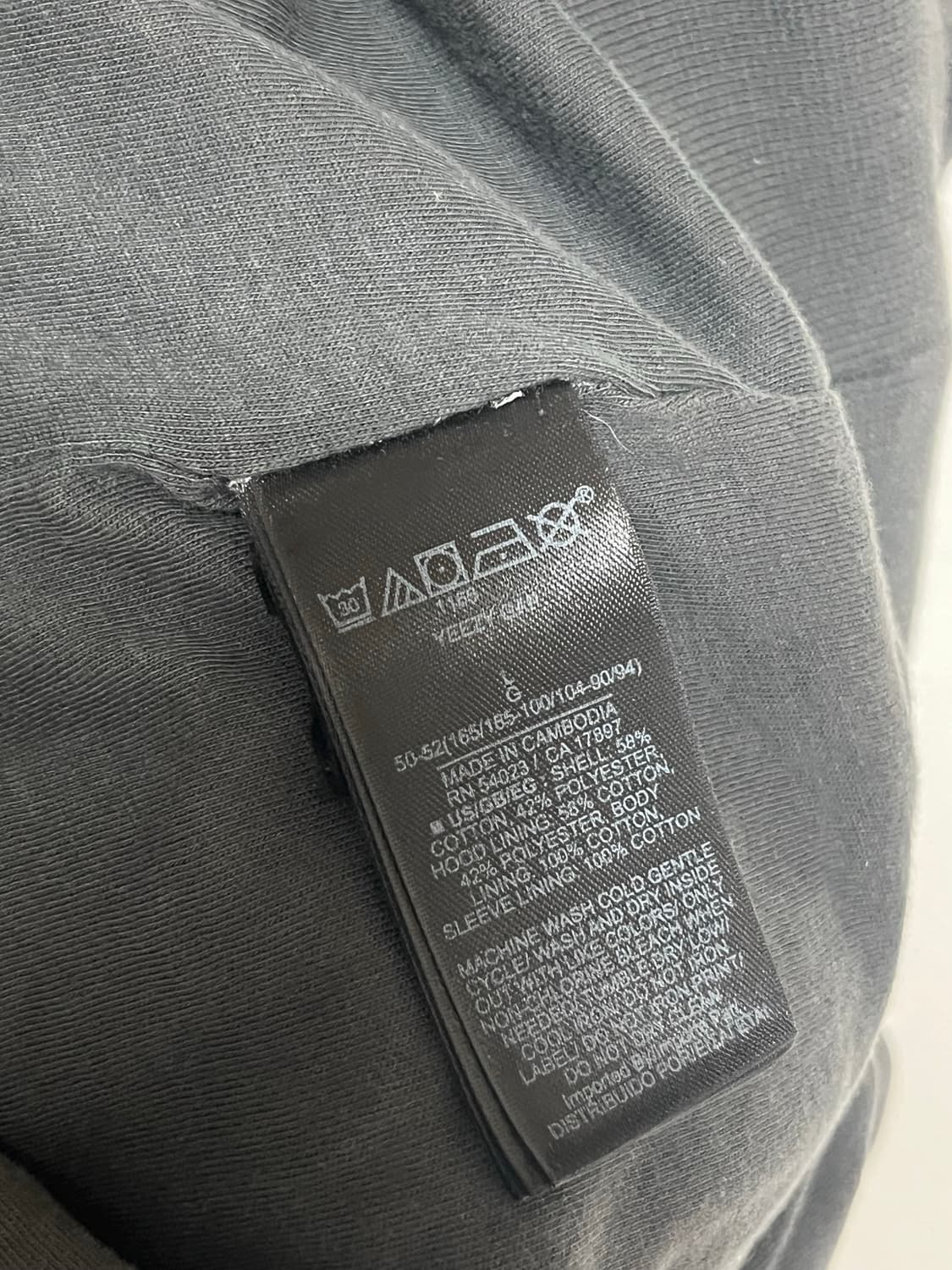 YEEZY GAP 이지 갭 후디 라지 상품이미지4