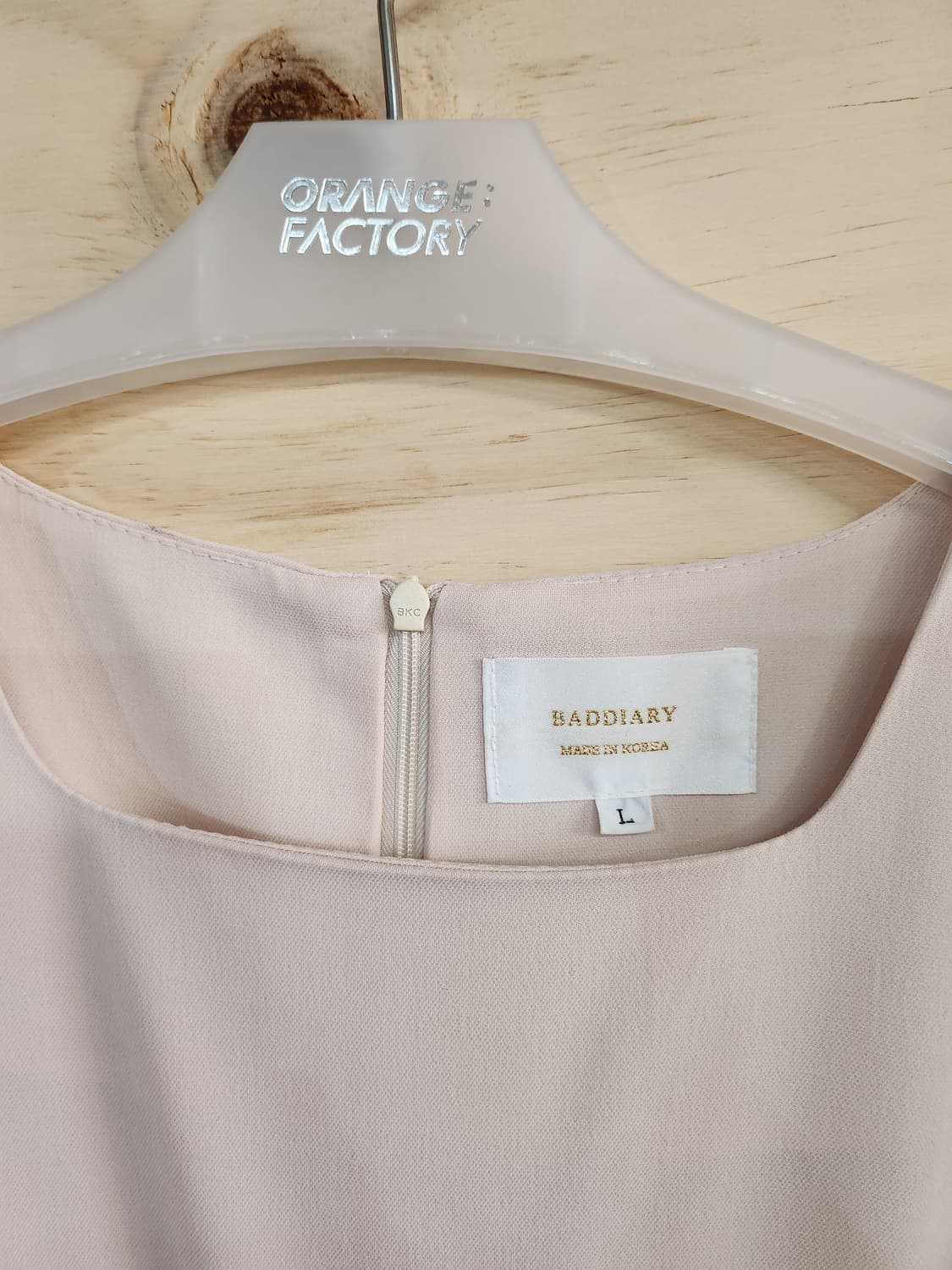 197) 스퀘어넥 반팔 원피스 상품이미지4