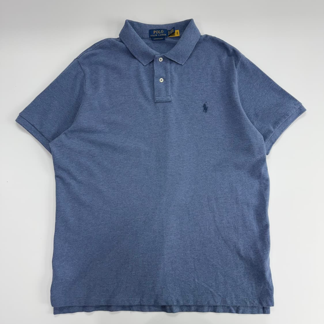 Polo 폴로 네이비 포니 블루 카라 반팔티 상품이미지3