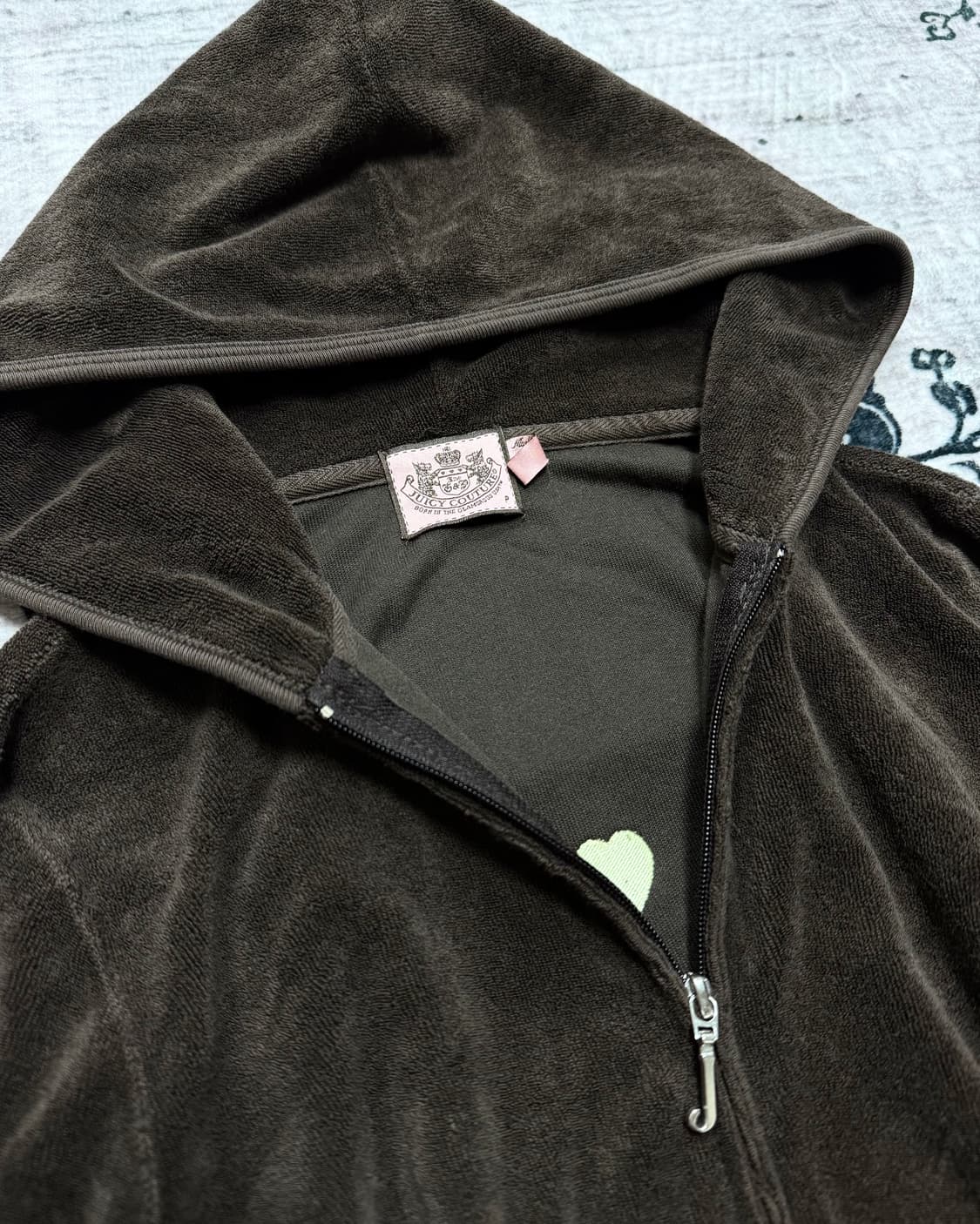 Juicy Couture velvet hoodie 상품이미지3