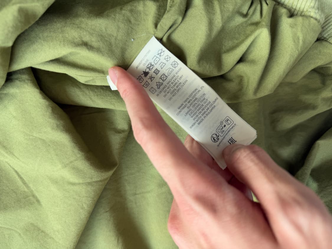 [L] JW앤더슨 코튼 봄버 자켓 올리브 상품이미지6